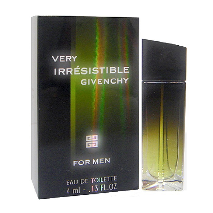Very Irresistible Mini Cologne by Givenchy 0.13oz / 4ml Eau De Toilette for men